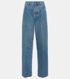 Gucci Low-rise wide-leg jeans