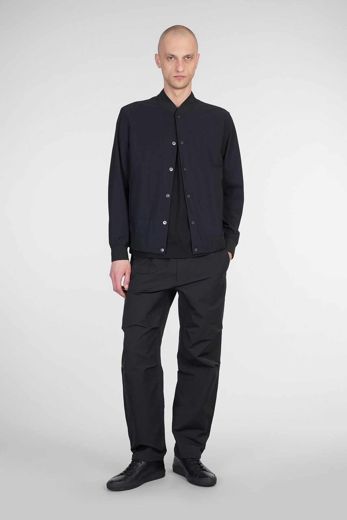 Theory Pants In Black Cotton