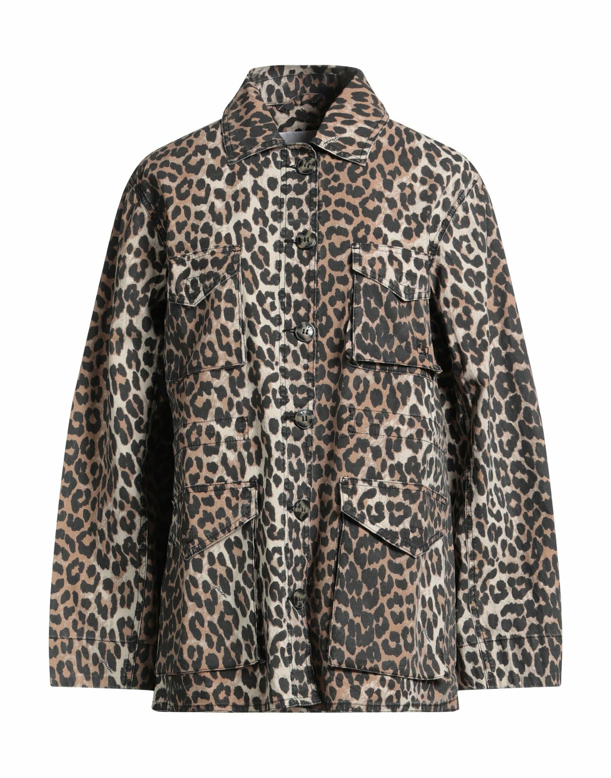 Ganni Womens Jacket in Black