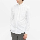 Colorful Standard Men's Organic Oxford Shirt in Optical White