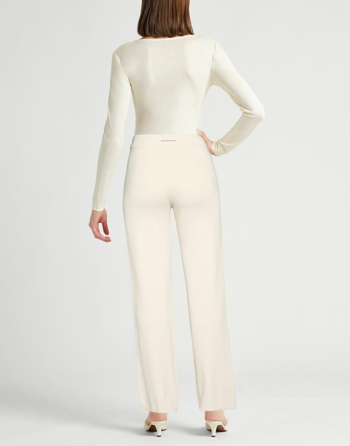 Peserico Womens Pants Ivory
