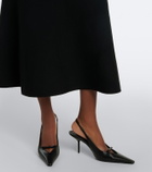 Simkhai Kasey wool midi skirt