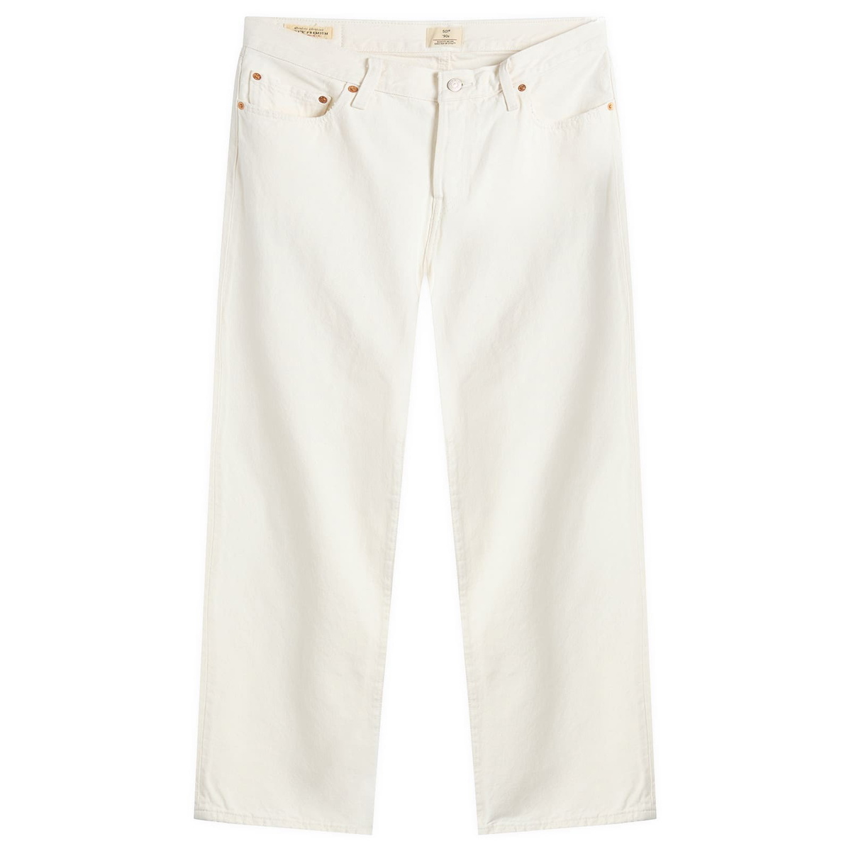 Levi's Women's 501® '90S Jeans in Ecru Booper No Damage