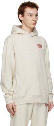 Billionaire Boys Club Beige Small Arch Logo Popover Hoodie