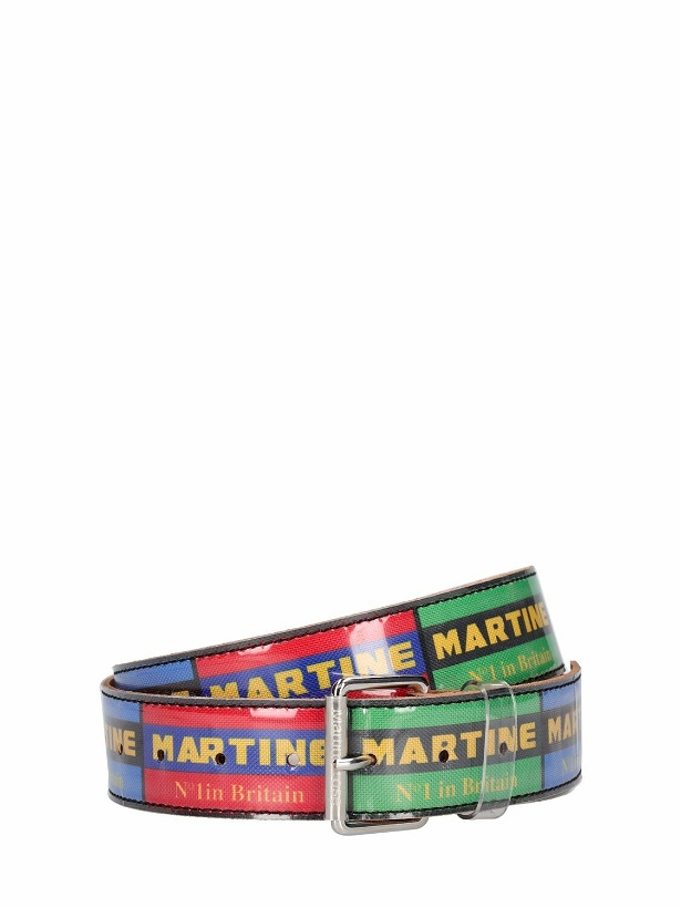 Photo: MARTINE ROSE - Logo Leather Belt