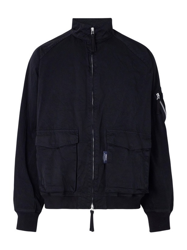 Photo: COMME DES GARÇONS HOMME - Twill Bomber Jacket - Black