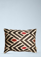 Les-Ottomans Geometric Patterned Cushion