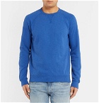 Hartford - Mélange Loopback Cotton-Jersey Sweatshirt - Men - Royal blue