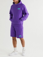 Billionaire Boys Club - Logo-Print Cotton-Jersey Hoodie - Purple