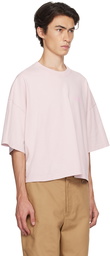 Jacquemus Pink Le Chouchou 'Le T-Shirt Corto' T-Shirt