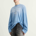 Acne Studios Men's Edden 1996 Long Sleeve T-Shirt in Cornflower Blue