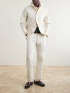 Drake's - Denim Overshirt - Neutrals