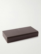 Alexandra Llewellyn - Desert Travel Pebble-Grain Leather Backgammon Set