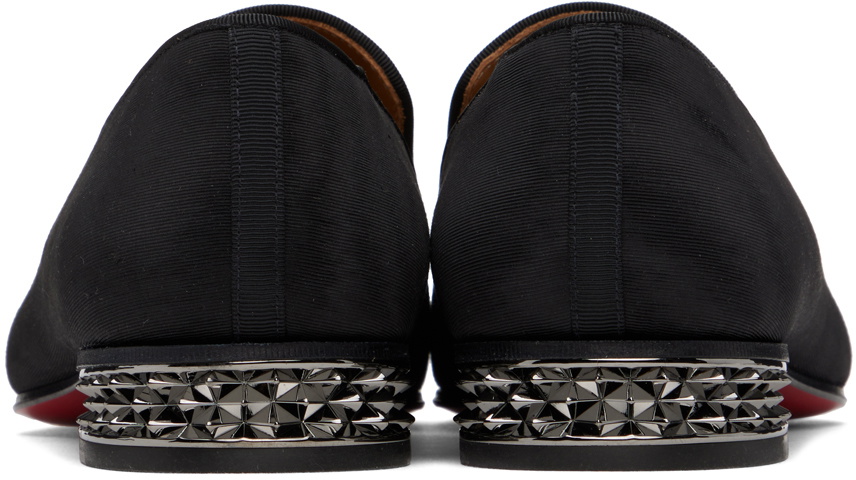 Christian Louboutin Black Dandyrocks Loafers Christian Louboutin display picture 3