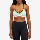 P.E Nation Women's Overland Sports Bra in Aqua