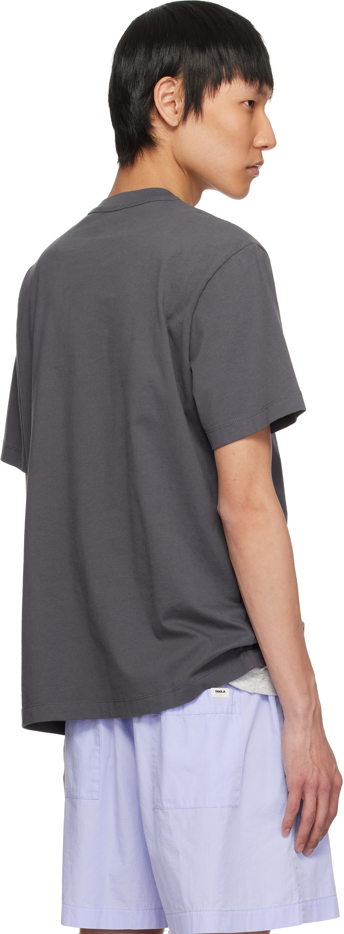 Tekla Gray Sleeping T-shirt