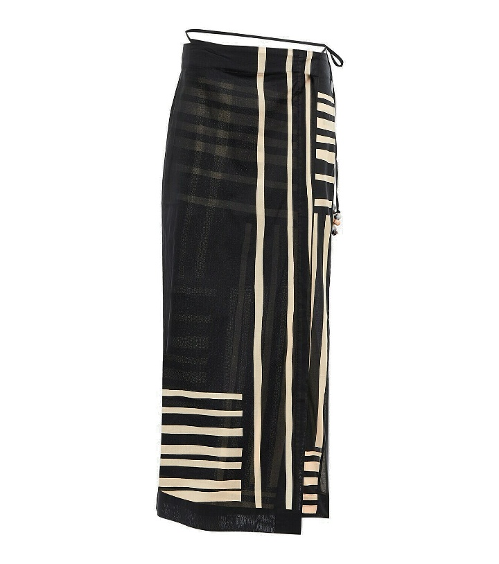Photo: SIR Striped cotton maxi skirt