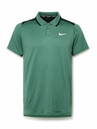 Nike Tennis - Court Slim-Fit Dri-FIT ADV Polo Shirt - Green
