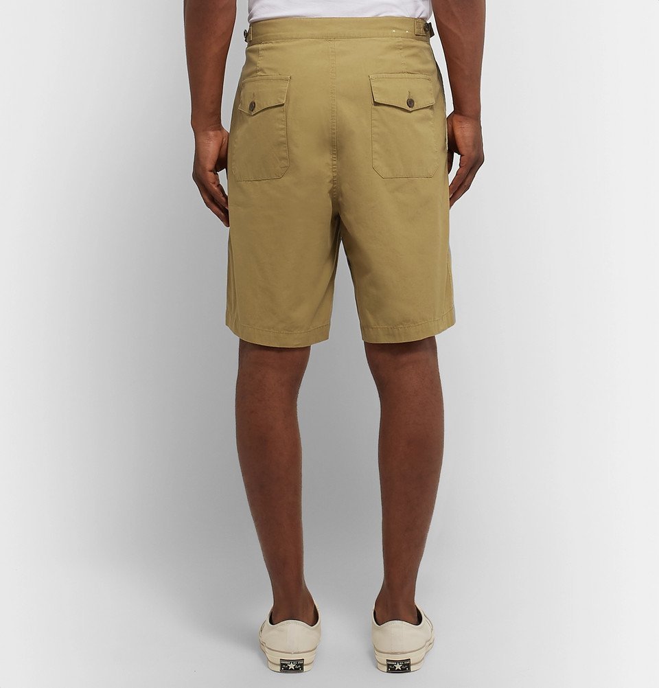 J.Crew - Wallace & Barnes Pleated Cotton Shorts - Brown J.Crew