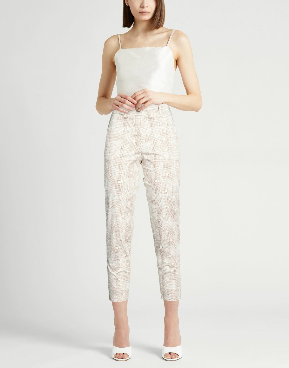 Peserico Easy Womens Pants Sand
