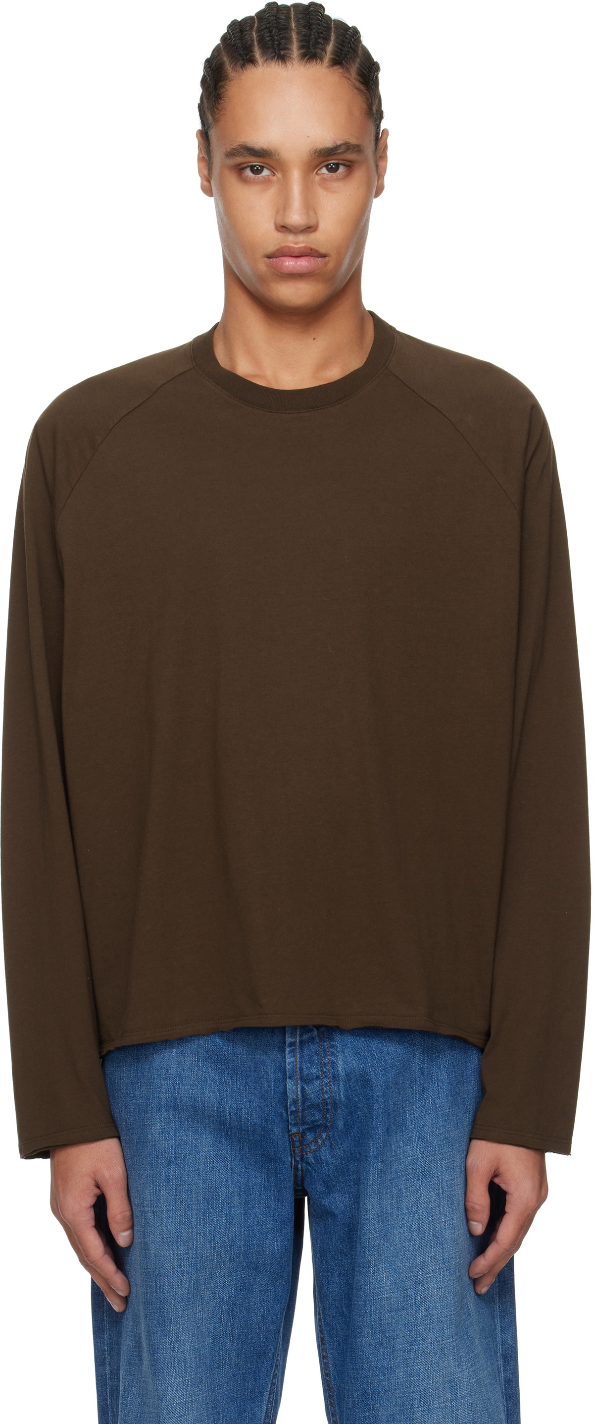 The Row Brown Jameson T-shirt The Row