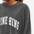 Anine Bing Women's Tyler Sweatshirt in Washed Black