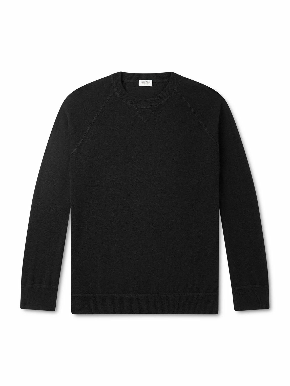 Ghiaia Cashmere - Cashmere Sweater - Black