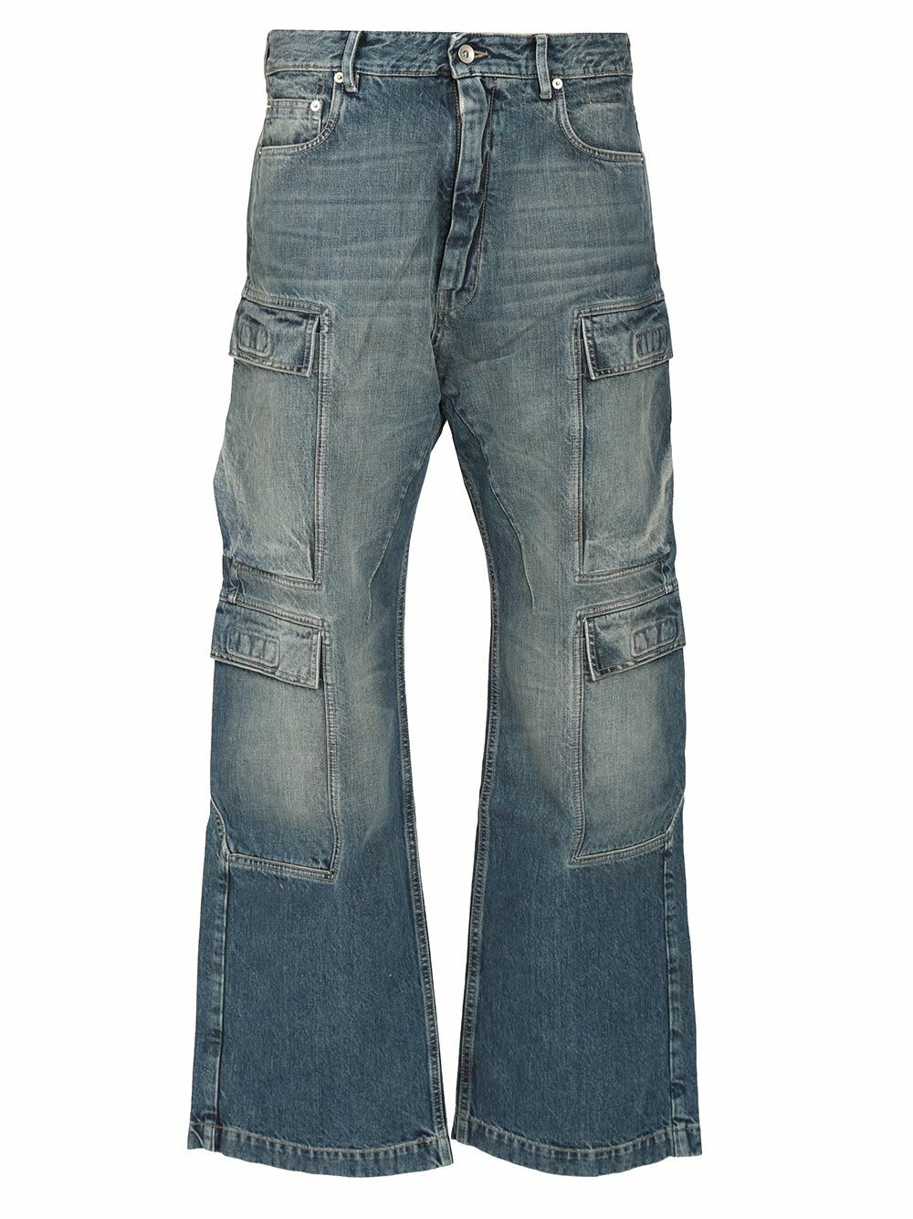 Rick Owens DRKSHDW Gray Bolan Bootcut Jeans Rick Owens Drkshdw