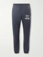 Gallery Dept. - Logo-Embroidered Straight-Leg Cotton-Jersey Sweatpants - Gray