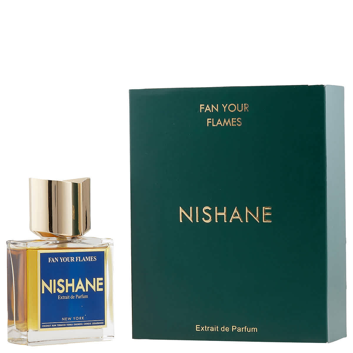 Nishane Mens Fan Your Flames Extrait de Parfum Spray 1.7 oz Fragrances 8681008055579