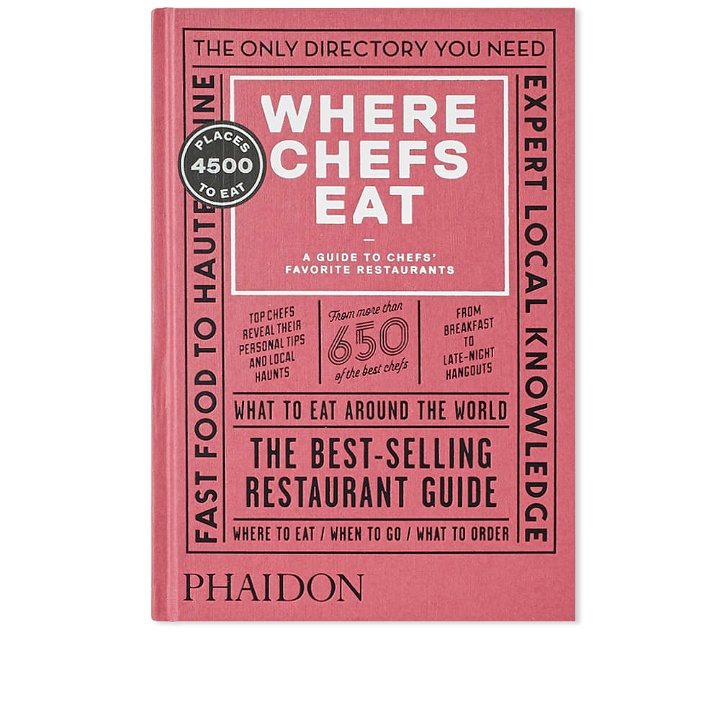 Photo: Where Chefs Eat (Third Edition)