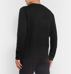 Fendi - Slim-Fit Logo-Intarsia Wool Sweater - Black