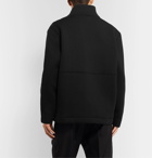 Club Monaco - Fleece-Panelled Tech-Jersey Sweatshirt - Black