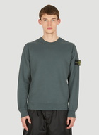 Compass Patch Sweatshirt in Grey