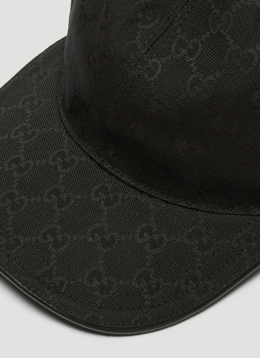 Original GG Canvas Web Baseball Cap in Black Gucci