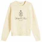 Sporty & Rich Women's Vendome Knitted Jumper in Ecru