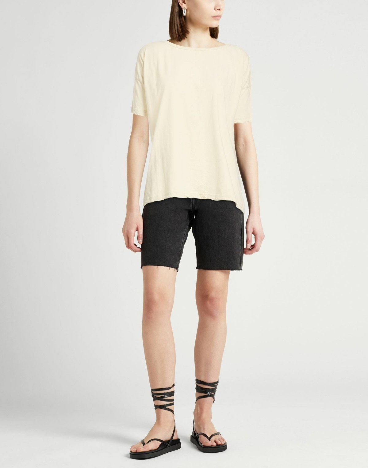 Crossley Womens T-shirt in Beige