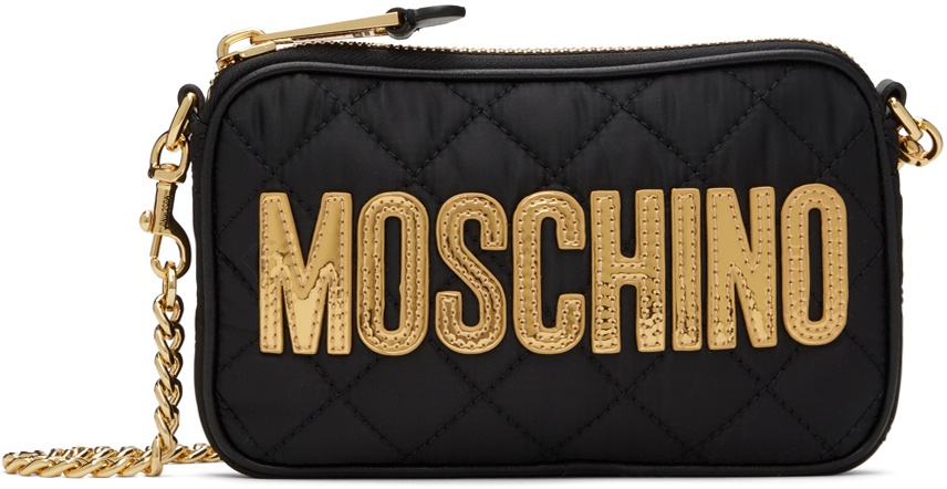 Moschino Black Quilted Bag Moschino