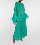 Oséree Lumière wide-leg pants