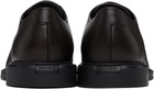 Hugo Brown Grained Leather Derbys