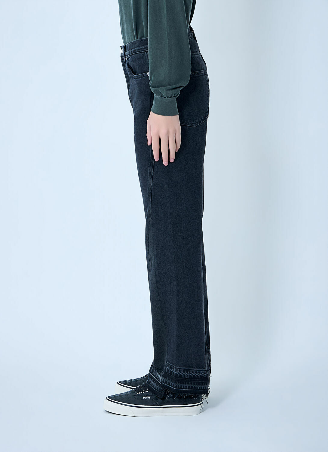 Gallery dept. Twisted Wide Leg Jeans