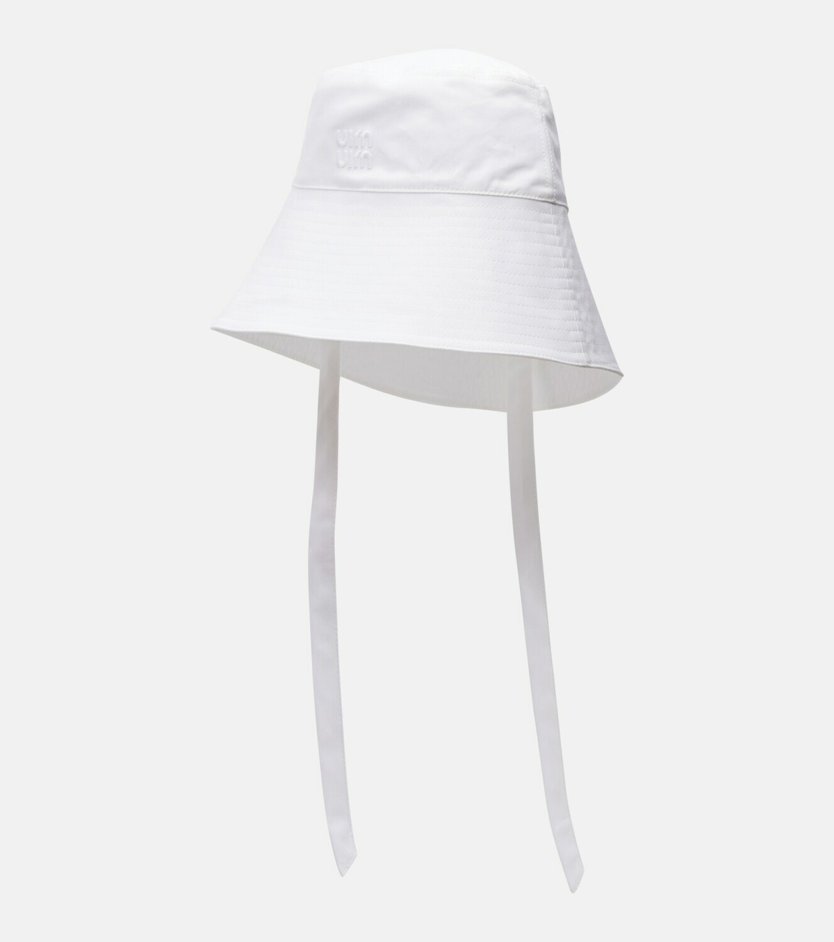 Miu Miu Cotton poplin bucket hat