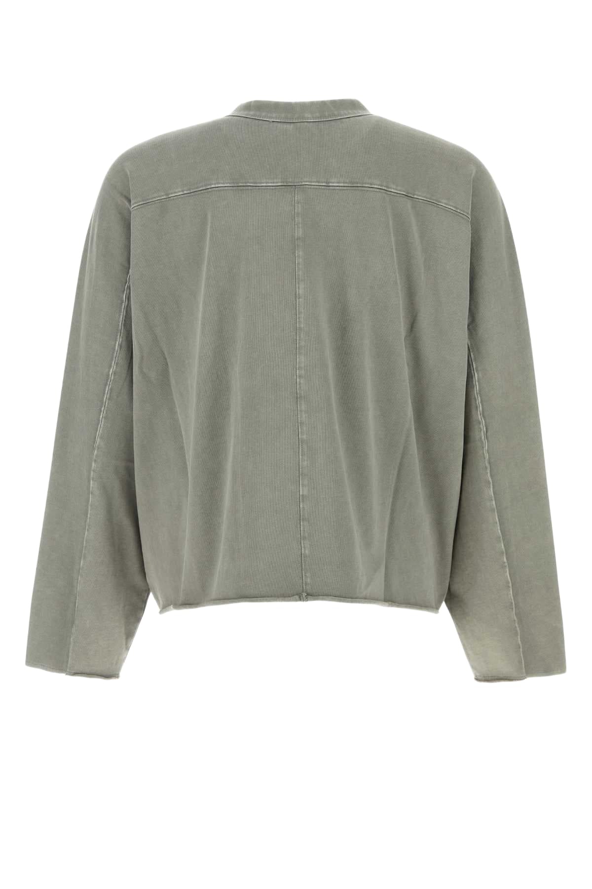 Entire Studios Dove Grey Cotton Oversize T-shirt