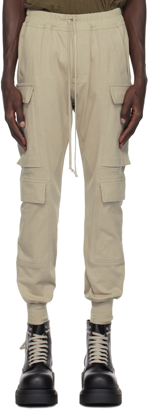 Rick Owens Off-White Porterville Mastodon Megacargo Cargo Pants 