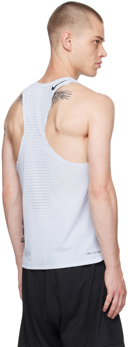 Nike Gray AeroSwift Tank Top Nike