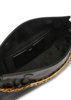 Balmain 1945 Logo-monogrammed Leather Clutch - Black - One Size