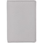 Maison Margiela SSENSE Exclusive Grey Bifold Card Holder