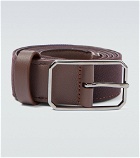 Loro Piana - Tailor leather and wool belt
