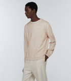 Zegna - Oasi mélange cashmere and linen sweater