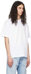 VTMNTS White Dripping Barcode T-Shirt